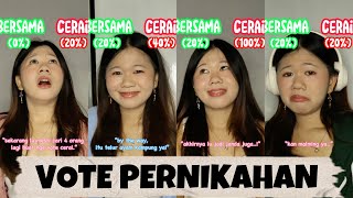 KOMPILASI VIDEO TIKTOK PIYAN Vote Pernikahan Kentang Idaman 2023 [upl. by Akenot]