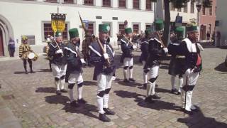 Historische Freiberger Bergparade  Bergstadtfest 2017 [upl. by Landahl544]