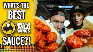 Whats the BEST Buffalo Wild Wings Sauce On The Menu [upl. by Ecile552]