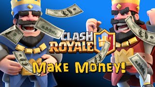 Make Money Playing Clash Royale  Tournaments [upl. by Modeerf746]