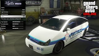 GTA 5 Online  Karin Dilettante Merryweather Security Patrol Customization [upl. by Cottrell]