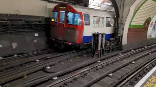 Piccadilly Circus Underground Station  Bakerloo line crossover [upl. by Maxie481]