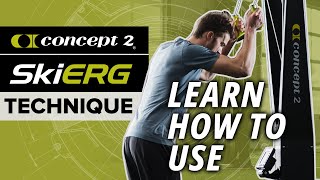 SkiErgTechnique  Learn How to Use the SkiErg  Concept2 [upl. by Aubree]