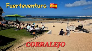 Afternoon in CORRALEJO Fuerteventura Canary Islands 🇪🇸 4K [upl. by Ynettirb]