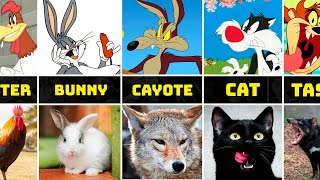 Looney Tunes Characters in Real Life [upl. by Hibbs15]