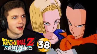 THE ANDROIDS ARRIVE  DBZ Abridged REACTION Episode 38 [upl. by Corissa]