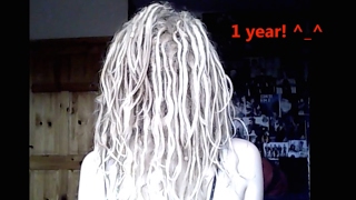 my 1 year natural free form dreadlock timeline [upl. by Nealson]