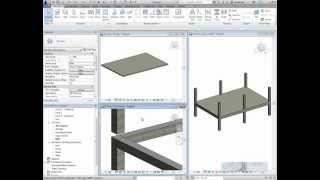 Revit Structure 2014  Concrete Join Order [upl. by Mashe]