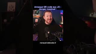 Arnaque QR code aux JO  danger maximal [upl. by Kaycee501]