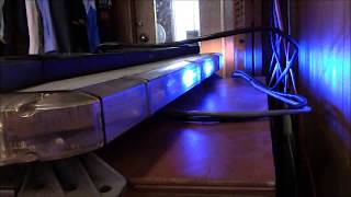 Whelen Lightbar Demo and Wiring Tutorial [upl. by Mccollum]