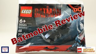 LEGO DC Comics Batmobile review set 30455 [upl. by Hudnut821]