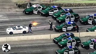 👮‍♂️ BEST OF 2024 Craziest High Speed Police Chase of ALL Time [upl. by Aninaig885]