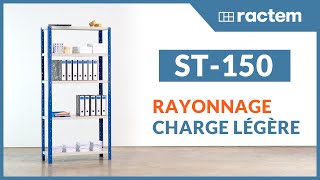 Rayonnages métalliques ST150 pour charges légères [upl. by Ambrosio615]