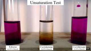 Potassium Permanganate Test for Unsaturation [upl. by Alegnatal458]