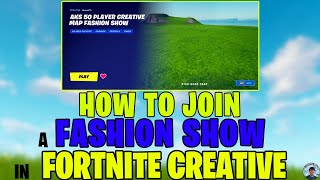 How to Join a Fashion show Custom Match EASY [upl. by Tonnie]