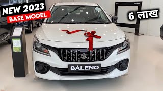 BALENO 2023 NEW MODEL 🤩 BALENO DELTA 2023 NEW MODEL 😍 All Details Revealed [upl. by Ledeen]