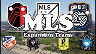 MLS Expansion Teams  Shaping the Future of Soccer in North America [upl. by Magdau]