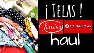 HAUL DE TELAS  Parisina Modatelas [upl. by Adlanor]