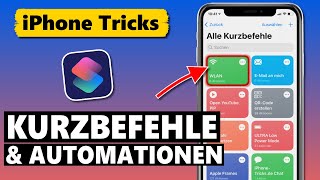 Kurzbefehle amp Automationen für iOS WLAN YouTube BildinBild uvm [upl. by Alida]