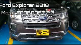 Toma de improntas motor Explorer EcoBoost 2018 [upl. by Petit872]