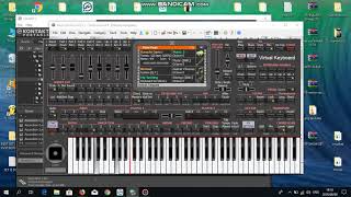 Korg pa4x Kontak5 Accordion Arabic Computer PC [upl. by Yonina]