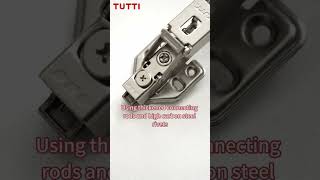 Tutti H96 155° two way clip on soft closing hingetutti tuttihardware hinge furniturehardware [upl. by Plume]