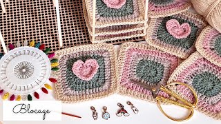 Comment bloquer un travail au crochet  🧶 Tuto pas à pas [upl. by Barhos]