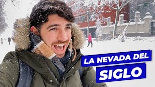 NIEVE EN MADRID 🤩❄️ Recorriendo TODA la CIUDAD NEVADA 🙌🏻  Enero 2021 [upl. by Schacker354]