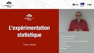 8 Lexpérimentation statistique Analyse de la variance [upl. by Mallorie]