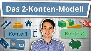 Richtig SPAREN LERNEN mit dem 2KontenModell  Automatisiert Geld sparen  Spartipps [upl. by Nikola449]