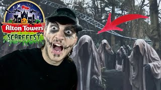 SCAREFEST AT ALTON TOWERS 2023 FRIDAY THE 13th [upl. by Aloisius492]