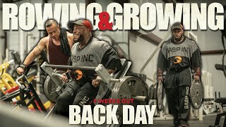 Rowing amp Growing Back Day w Ivan  5 Weeks Out  2024 Mr Olympia Prep [upl. by Yuht]