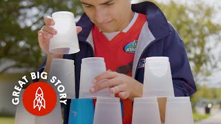 The Fastest Cup Stacker in Texas [upl. by Naima]