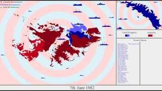 Falklands WarGuerra de las Malvinas Every Day [upl. by Clementi]