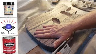 Grain filling guitar body [upl. by Gard]