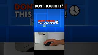 Geometry dash dont touch this clock 🕜 shorts [upl. by Nerro]