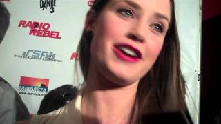 Merritt Patterson Interview Disney Channels quotRadio Rebelquot Premiere [upl. by Devondra948]