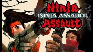 Découverte du railshooter Ninja Assault version PS2 et A LA MANETTE [upl. by Einafpets]