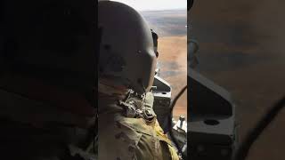 CH47 Chinook in action during some Aerial Gunnery training ch47 army military chinookhelicopter [upl. by Etnud]