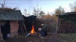 2 NIGHTS SOLO DEBRIS VILLAGE CAMPING [upl. by Yehus]