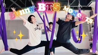 Funny BTS moments ✨  2022 edition [upl. by Suoiradal]