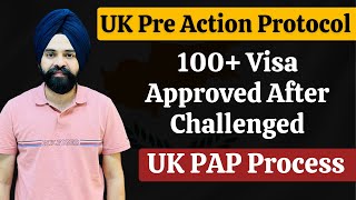 UK Pre Action Protocol Process in 2024  How to Challenge UK Embassy if Visa Refused [upl. by Yltsew]