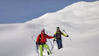 Skitour Girenspitz amp Schafberg bei Traumverhältnissen zum Zweiten [upl. by Kellene]