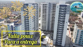 vôo exploratória com drone pela praia de Mongaguá bairro Vera Cruz 18102024 [upl. by Rudd348]