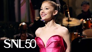 Ariana Grande Monologue  SNL [upl. by Eneg]