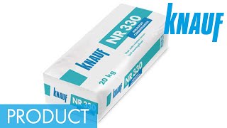 Nieuw van Knauf NR330 AquaStuc Cementpleister [upl. by Ballou]