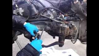 How to replace a STEERING GEAR BOX [upl. by Fortunato]