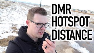 How Far Does a DMR Hotspot Reach [upl. by Nisay]