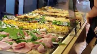 Pizza Bonci in Rome [upl. by Tadd]