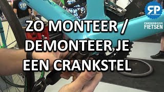 CRANKSTEL MONTERENDEMONTEREN zo doe je dat [upl. by Arsi355]